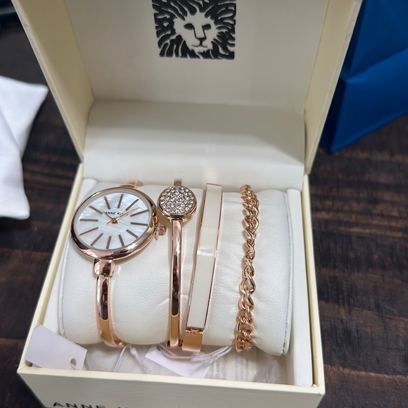 Anne Klein Bracelet and Watch Set - Picture 2 of 5
